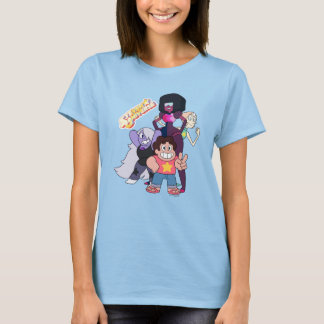 Steven Universe | Crystal Gem Group Pose T-shirt