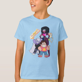 Steven Universe | Crystal Gem Group Pose T-shirt