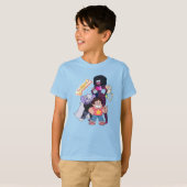Steven Universe | Crystal Gem Group Pose T-shirt (Voorkant volledig)
