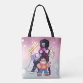 Steven Universe | Crystal Gem Group Pose Tote Bag (Achterkant)
