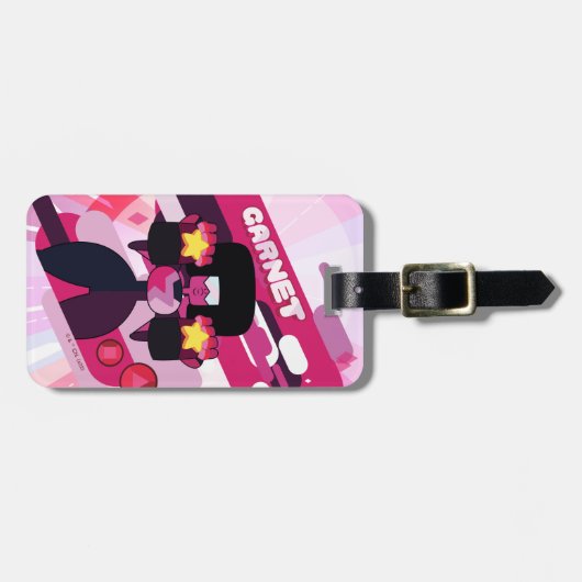 Steven Universe | Grafisch karakter Garnet Bagagelabel (Voorkant horizontaal)