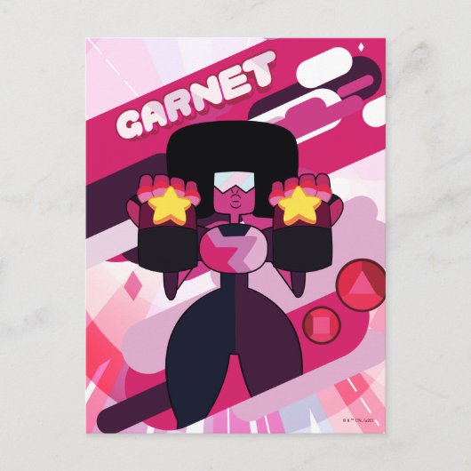 Steven Universe | Grafisch karakter Garnet Briefkaart (Voorkant)
