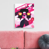 Steven Universe | Grafisch karakter Garnet Canvas Afdruk (Insitu (Woonkamer))
