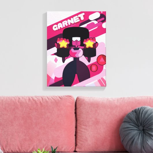 Steven Universe | Grafisch karakter Garnet Canvas Afdruk (Insitu (Woonkamer))