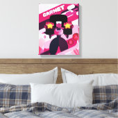 Steven Universe | Grafisch karakter Garnet Canvas Afdruk (Insitu (Slaapkamer))