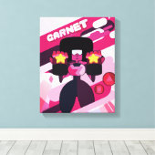 Steven Universe | Grafisch karakter Garnet Canvas Afdruk (Insitu (Houten vloer))