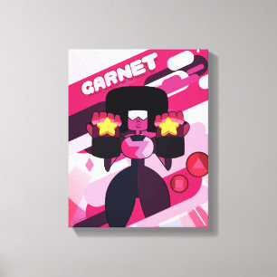 Steven Universe Grafisch karakter Garnet Canvas Afdruk