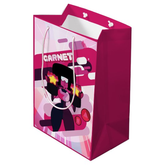 Steven Universe | Grafisch karakter Garnet Medium Cadeauzakje (Achterkant Gekanteld)