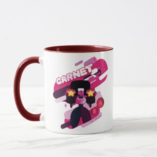 Steven Universe | Grafisch karakter Garnet Mok (Links)