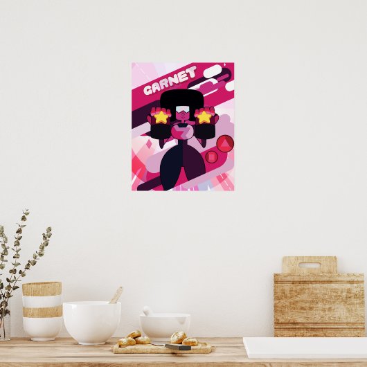 Steven Universe | Grafisch karakter Garnet Poster (Keuken)