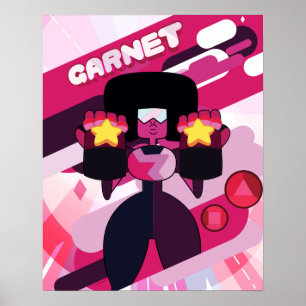 Steven Universe   Grafisch karakter Garnet Poster