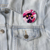 Steven Universe | Grafisch karakter Garnet Ronde Button 5,7 Cm (In situ)