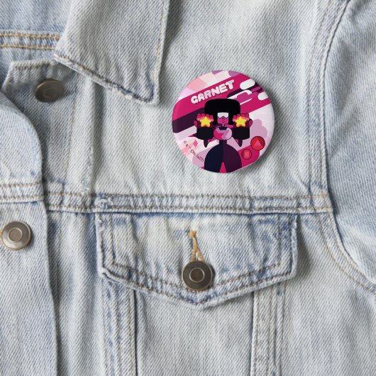 Steven Universe | Grafisch karakter Garnet Ronde Button 5,7 Cm (In situ)