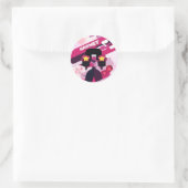 Steven Universe | Grafisch karakter Garnet Ronde Sticker (Tas)