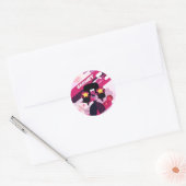 Steven Universe | Grafisch karakter Garnet Ronde Sticker (Envelop)