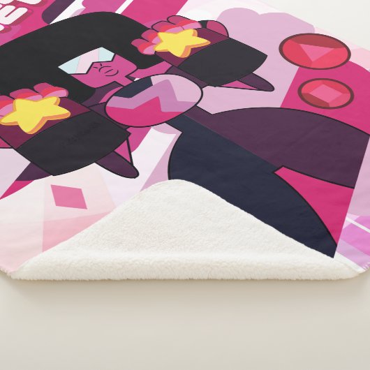Steven Universe | Grafisch karakter Garnet Sherpa Deken (3/4)