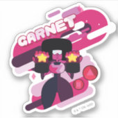 Steven Universe | Grafisch karakter Garnet Sticker (Voorkant)