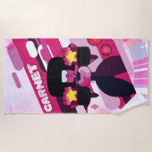 Steven Universe | Grafisch karakter Garnet Strandlaken (Voorkant)