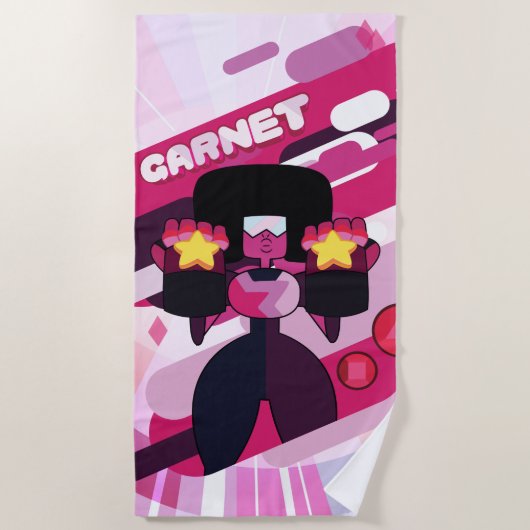 Steven Universe | Grafisch karakter Garnet Strandlaken (Voorkant)
