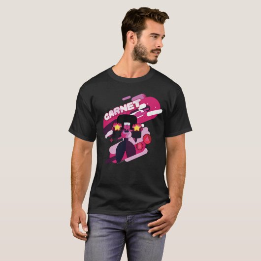 Steven Universe | Grafisch karakter Garnet T-shirt (Voorkant volledig)