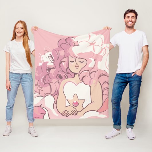 Steven Universe | Illustratie Roos Kwartz Fleece Deken (In situ)
