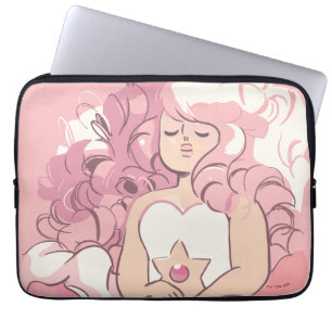 Steven Universe Illustratie Roos Kwartz Laptop Sleeve