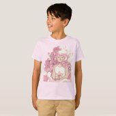 Steven Universe | Illustratie Roos Kwartz T-shirt (Voorkant volledig)