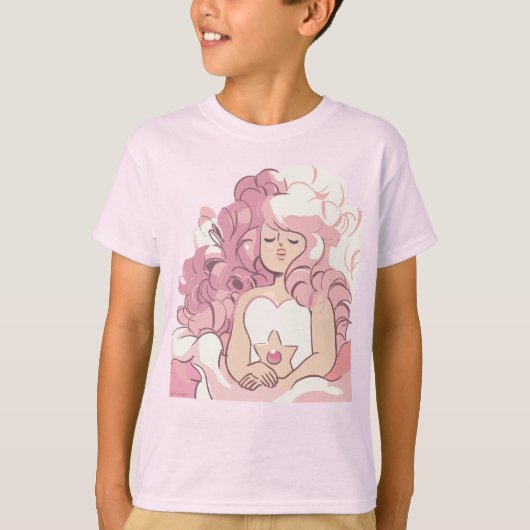 Steven Universe | Illustratie Roos Kwartz T-shirt (Voorkant)
