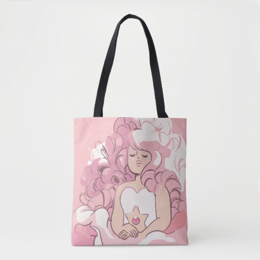 Steven Universe | Illustratie Roos Kwartz Tote Bag (Voorkant)