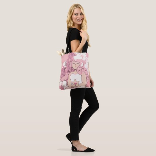 Steven Universe | Illustratie Roos Kwartz Tote Bag (Op model)