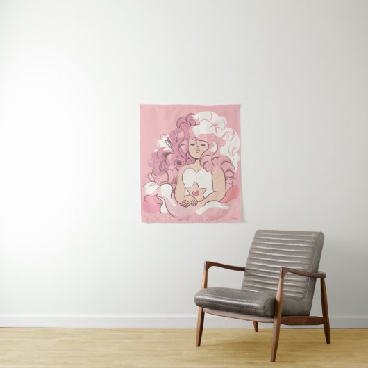 Steven Universe | Illustratie Roos Kwartz Wandkleed (In situ)