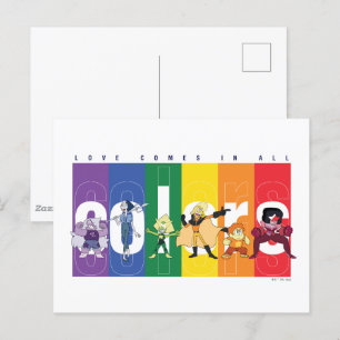 Steven Universe - Liefde komt in alle kleuren voor Briefkaart