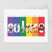 Steven Universe - Liefde komt in alle kleuren voor Briefkaart (Voorkant)