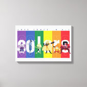 Steven Universe - Liefde komt in alle kleuren voor Canvas Afdruk (Voorkant)