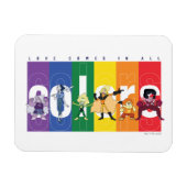 Steven Universe - Liefde komt in alle kleuren voor Magneet (Horizontaal)