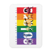 Steven Universe - Liefde komt in alle kleuren voor Magneet (Verticaal)