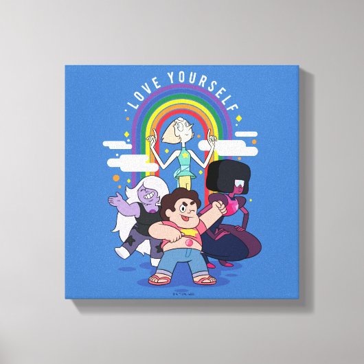 Steven Universe - Liefsaamhorigheid Canvas Afdruk (Voorkant)