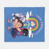 Steven Universe - Liefsaamhorigheid Fleece Deken (Voorkant (Horizontaal))