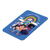 Steven Universe - Liefsaamhorigheid Magneet (Linkerzijde)