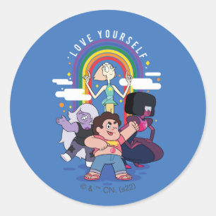 Steven Universe - Liefsaamhorigheid Ronde Sticker