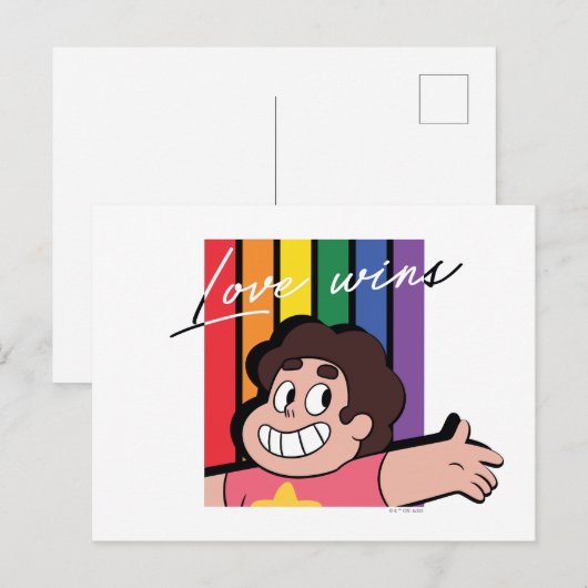 Steven Universe - Love Wins Briefkaart (Voorkant / Achterkant)