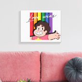 Steven Universe - Love Wins Canvas Afdruk (Insitu (Woonkamer))