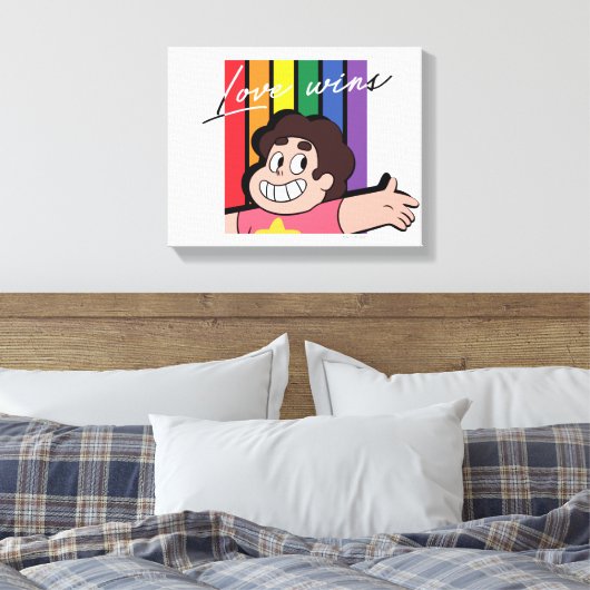 Steven Universe - Love Wins Canvas Afdruk (Insitu (Slaapkamer))