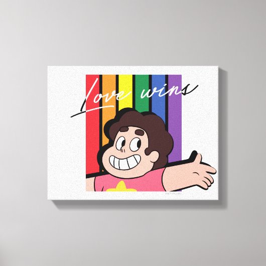 Steven Universe - Love Wins Canvas Afdruk (Voorkant)