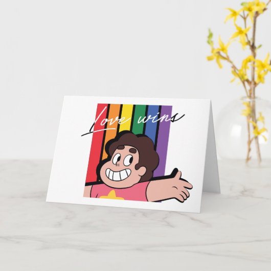 Steven Universe - Love Wins Kaart (Gele Bloem)