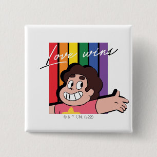 Steven Universe - Love Wins Vierkante Button 5,1 Cm