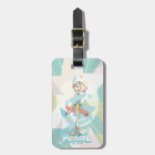 Steven Universe | Pearl Character Graphic Bagagelabel (Voorkant verticaal)
