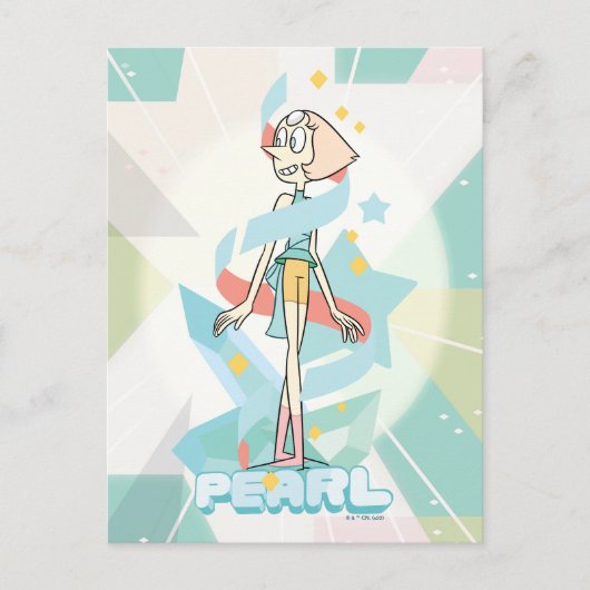 Steven Universe | Pearl Character Graphic Briefkaart (Voorkant)