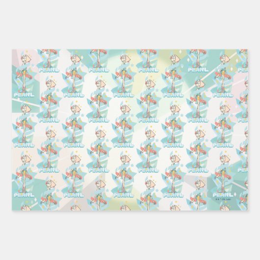 Steven Universe | Pearl Character Graphic Inpakpapier Vel (Voorkant)