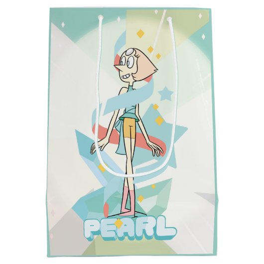 Steven Universe | Pearl Character Graphic Medium Cadeauzakje (Achterkant)